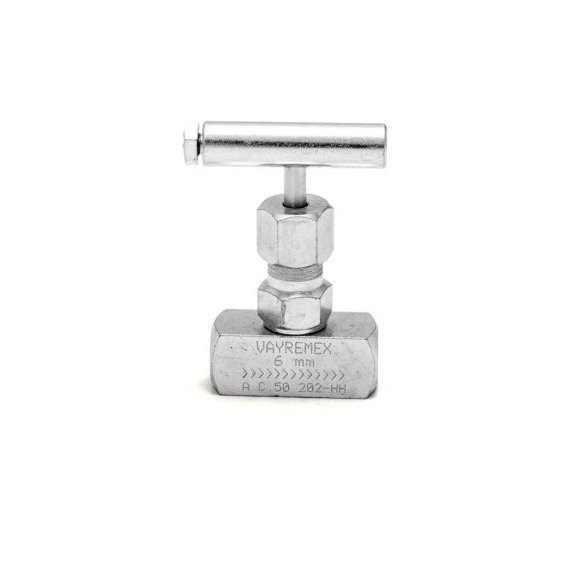 VALVULA DE AGUJA DE 1/4"